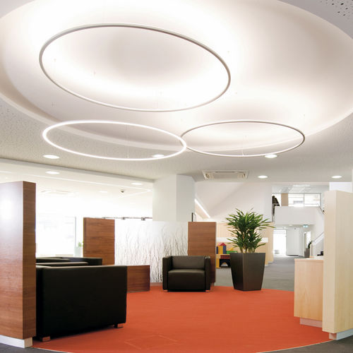 Hängelampe - SLIM  - Sattler GmbH - Aluminium / aus Acrylglas / modern