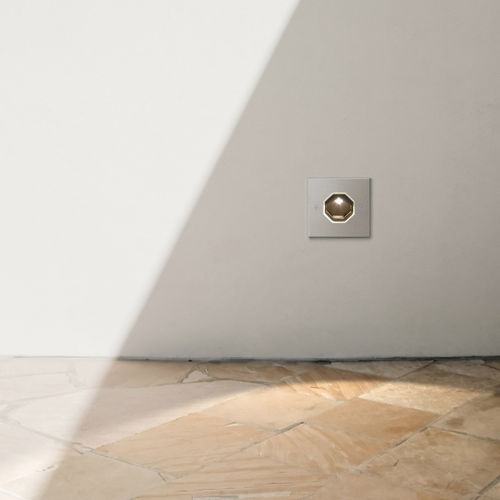 Edelstahlstrahler - OTTAGONO - Stral - für Wandeinbau / LED / achteckig