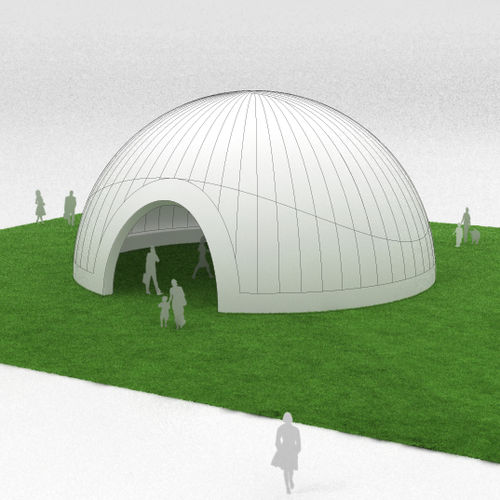Traglufthalle für Events - DOME - Studio Souffle