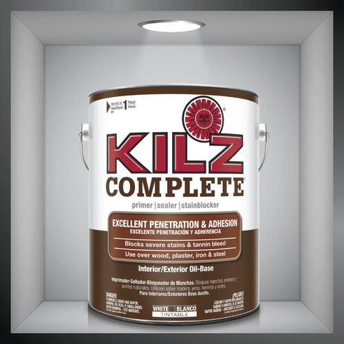 Grundierung für Holz - KILZ COMPLETE® - KILZ - auf Ölbasis / für Außenbereich / für den Innenraum