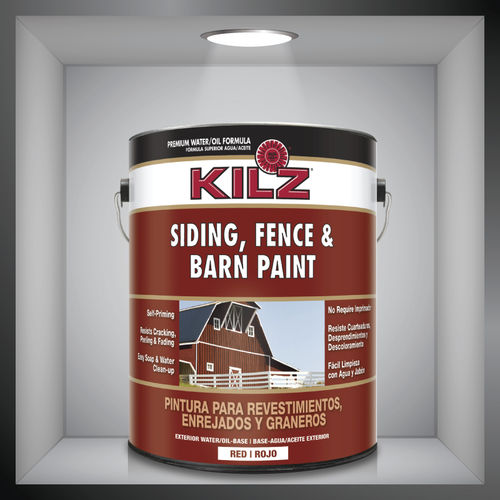 Dekorfarbe - KILZ® SIDING FENCE AND BARN - KILZ - für Außenbereich / Fassaden / Latex