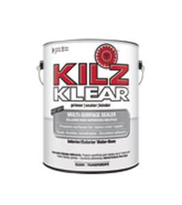 Grundierung für Mauerwerk - KILZ® KLEAR™ - KILZ - Acryl / für Außenbereich / für den Innenraum