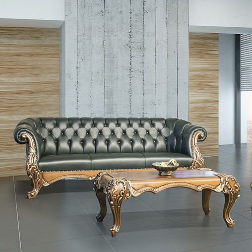 Klassisches Sofa - VENEDIK - SOLENNE OFFICE FURNITURE - Leder / Contract