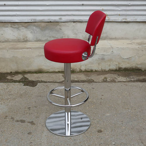 Moderner Barstuhl - COMBI  - KODRETA furniture, s.r.o. - für den Innenraum / Metall / Leder