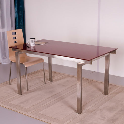 Moderner Esstisch - ORLANDO - KODRETA furniture, s.r.o. - Massivholz / Buche / Glas
