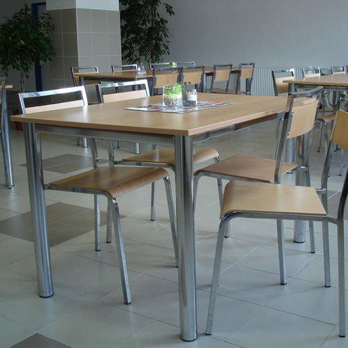 Moderner Esstisch - SICILIA  - KODRETA furniture, s.r.o. - Holz / Glas / Gestell aus Metall