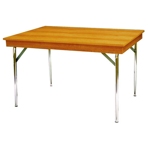 Moderner Besprechungstisch - KOMPRES  - KODRETA furniture, s.r.o. - Holz / Gestell aus Metall / rechteckig
