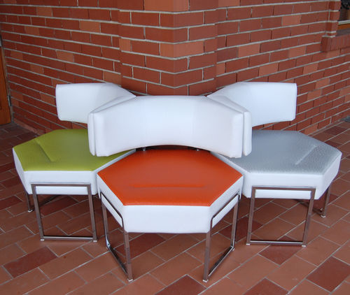 Moderner Kaminsessel - IOON  - KODRETA furniture, s.r.o. - Stoff / Leder / Metall
