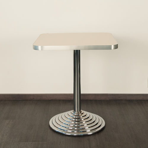 Retro-Couchtisch - EDGE - KODRETA furniture, s.r.o. - Aluminium / Gestell aus Aluminium / rechteckig