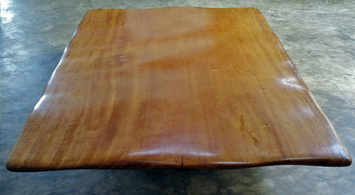 Moderner Couchtisch - FLYING CARPET - JÉRÔME-ABEL SEGUIN - Holz / rechteckig / für Privatgebrauch