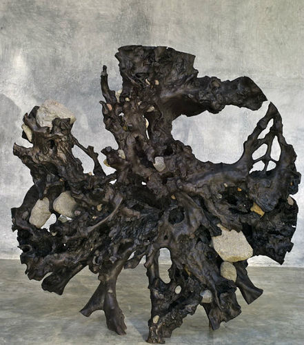 Holzskulptur - CIRCLE - JÉRÔME-ABEL SEGUIN