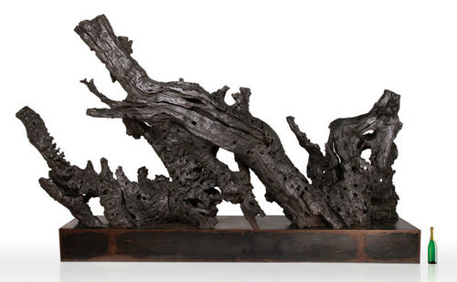 Holzskulptur - BLACK DRAGON - JÉRÔME-ABEL SEGUIN