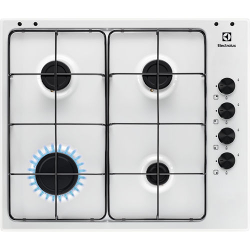 Gaskochfeld - KGS6404W - Electrolux Home - mit 4 Kochfeldern / Einbau / mit Drehknöpfen