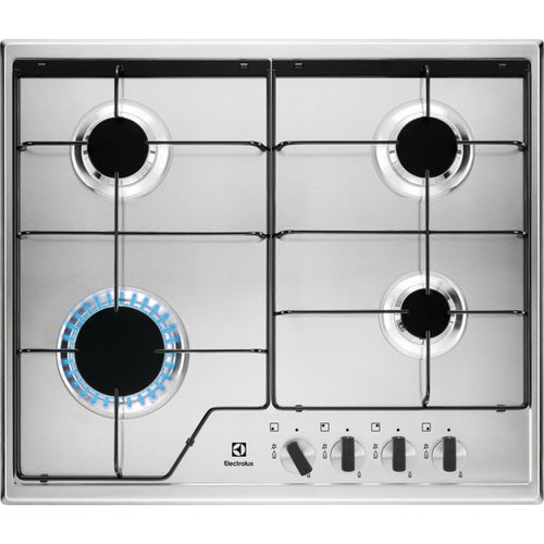 Gaskochfeld - KGS6424X - Electrolux Home - mit 4 Kochfeldern / Einbau / mit Drehknöpfen