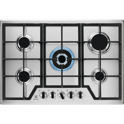 Gaskochfeld - KGS7536X - Electrolux Home - mit 5 Kochfeldern / Einbau / mit Drehknöpfen