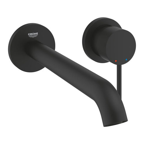 Einhebelmischer für Waschtisch - 29193KF1 - GROHE - Einbau / wandmontiert / Edelstahl