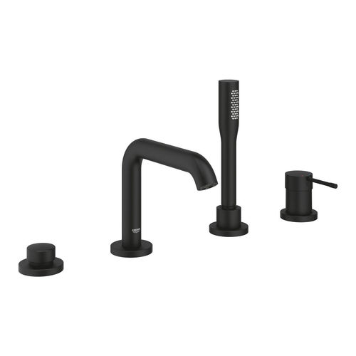 Einhebelmischer für Dusche - 25251KF1 - GROHE - für Badewanne / Aufsatz / Edelstahl