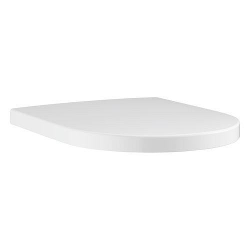 Toilettensitz mit gedämpftem Verschluss - 102501SH00 - GROHE - aus Duroplast / Edelstahl / weiß