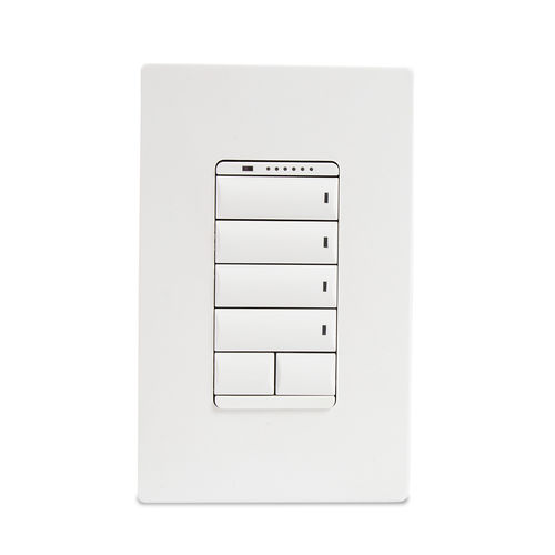 Bedientastatur für Hausautomationssystem - WPX-SWLV06-00 - Savant Systems - für Innenbeleuchtung / wandmontiert / kabellos