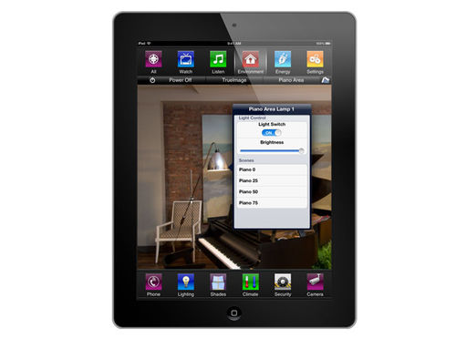 Lichtsteuerungssoftware - TRUEIMAGE™ for iPad - Savant Systems - für Hausautomationssystem