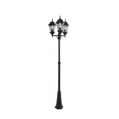 Straßenlaterne - MALATYA - LUMITEK - klassisch / Aluminium / Glas