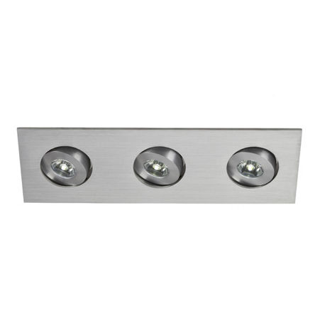 Strahler für Deckeneinbau - ETRON - LUMITEK - für Bodeneinbau / LED / quadratisch