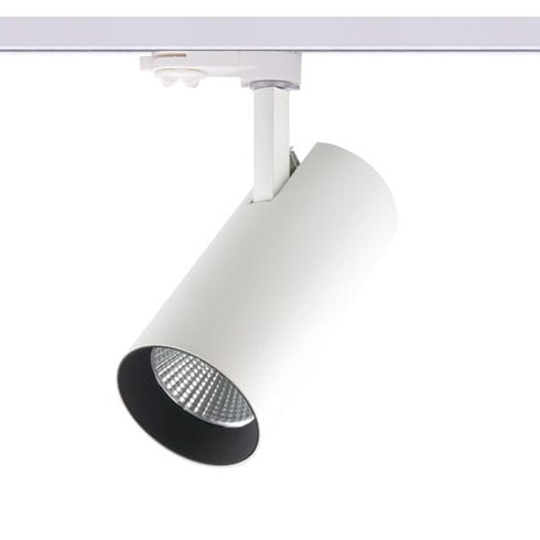 LED-Schienenleuchte - VERSATIS-T - LUMITEK - rund / Aluminium / für Gewerbegebrauch