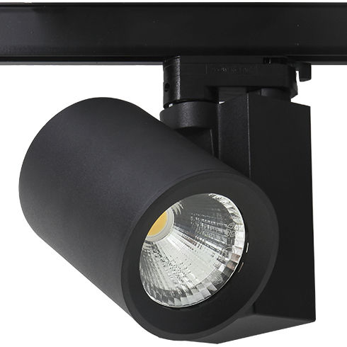 LED-Schienenleuchte - HAGO LED - LUMITEK - rund / Aluminium / für Gewerbegebrauch