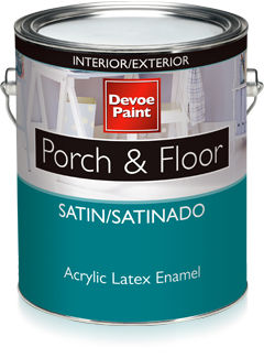 Dekorfarbe - PORCH & FLOOR - DEVOE PAINT - für Außenbereich / Innenbereich / für Fußboden