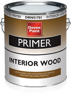 Grundierung für Holz - INTERIOR LATEX WOOD PRIMER - DEVOE PAINT - Latex / Innenbereich