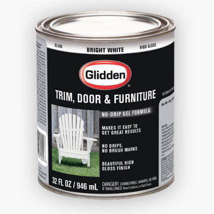 Dekorfarbe - GLIDDEN® TRIM - GLIDDEN - für Außenbereich / Innenbereich / für Tür