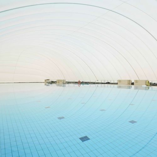 Traglufthalle für öffentliches Schwimmbad - PISCINAS - Tecnodimension Hinchable S.L. - für Abdeckung