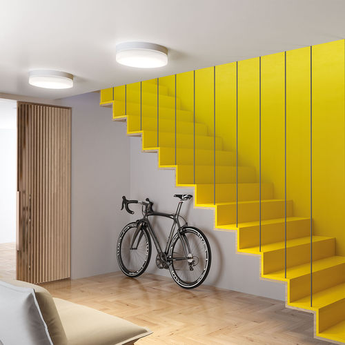 Aufbauleuchte - DITTO - Biffi Luce - LED / fluoreszierend / rund