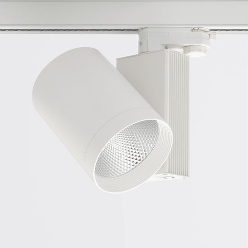 LED-Schienenleuchte - KALEIDO - Biffi Luce - rund / Aluminium / für Gewerbegebrauch