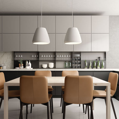 Hängelampe - BUSSOLED - Biffi Luce - Aluminium / aus lackiertem Stahl / galvanisiertem Stahl