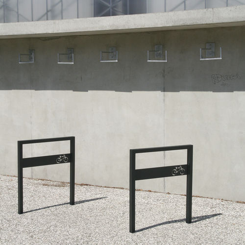 Bodenstehende Fahrradstütze - GÉNÉRIC - ACCENTURBA - für öffentliche Bereiche / Stahl / für professionellen Einsatz