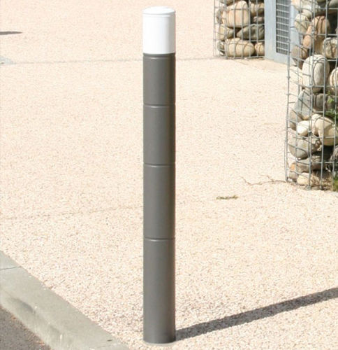 Sicherheitspfosten - LUZ 90 PMR - ACCENTURBA - stationär / Stahl / für öffentliche Bereiche