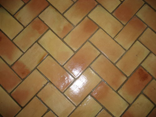 Terrakottafliesen - Ceramicas Antonio Aleman - poliert / für den Innenraum / Boden