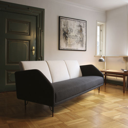 Sofa / skandinavisches Design - 53 - House of Finn Juhl – Onecollection - Stoff / mehrfarbig / von Finn Juhl