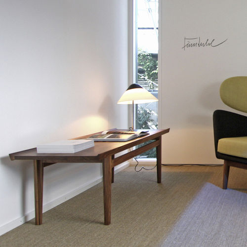 Couchtisch / skandinavisches Design - 500 - House of Finn Juhl – Onecollection - Eiche / Nussbaum / quadratisch