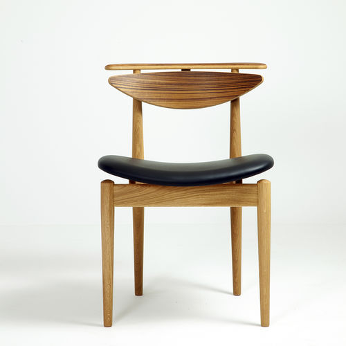 Esszimmerstuhl / skandinavisches Design - READING - House of Finn Juhl – Onecollection - für den Innenraum / Eiche / Nussbaum