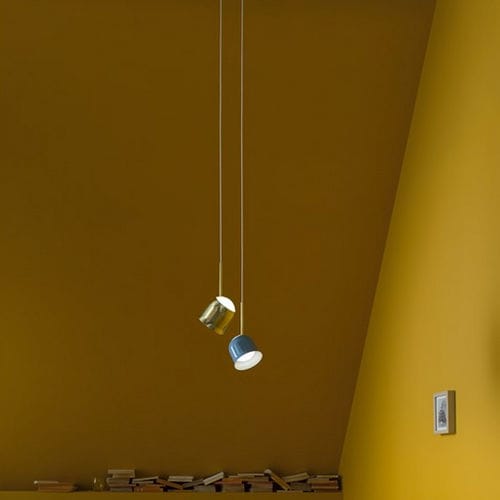 Hängelampe - NARCISO - Torremato - Metall / Glas / modern
