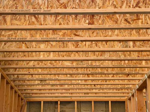 Träger aus Spanplatte - RFPI JOIST®  - SOLID-SAWN FLANGE - ROSEBURG - I / für Boden / für Bedachungen