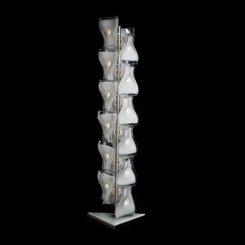 Stehleuchte - VELIERO - Venini - Glas / Metall / originelles Design