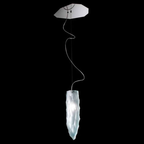 Hängelampe - SIDERALE - Venini - Metall / geblasenes Glas / Kristall