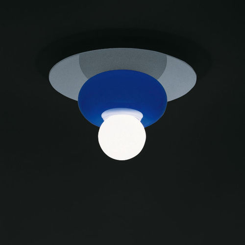 Moderne Deckenleuchte - FIRENZE - Venini - rund / Glas / geblasenes Glas