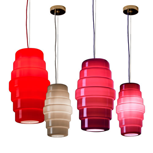Hängelampe - ZOE - Venini - geblasenes Glas / modern / mit Kabel