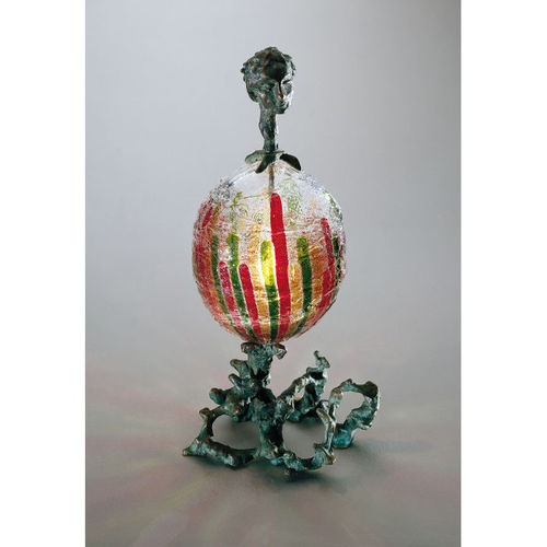 Tischlampe - DONNA DI RANGO - Venini - geblasenes Glas / Metall / originelles Design