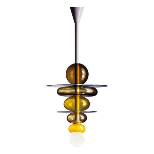 Hängelampe - FIRENZE - Venini - geblasenes Glas / Kristall / originelles Design