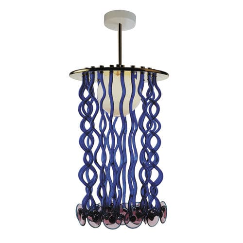Hängelampe - FORMOSA - Venini - Glas / originelles Design / mit Kabel
